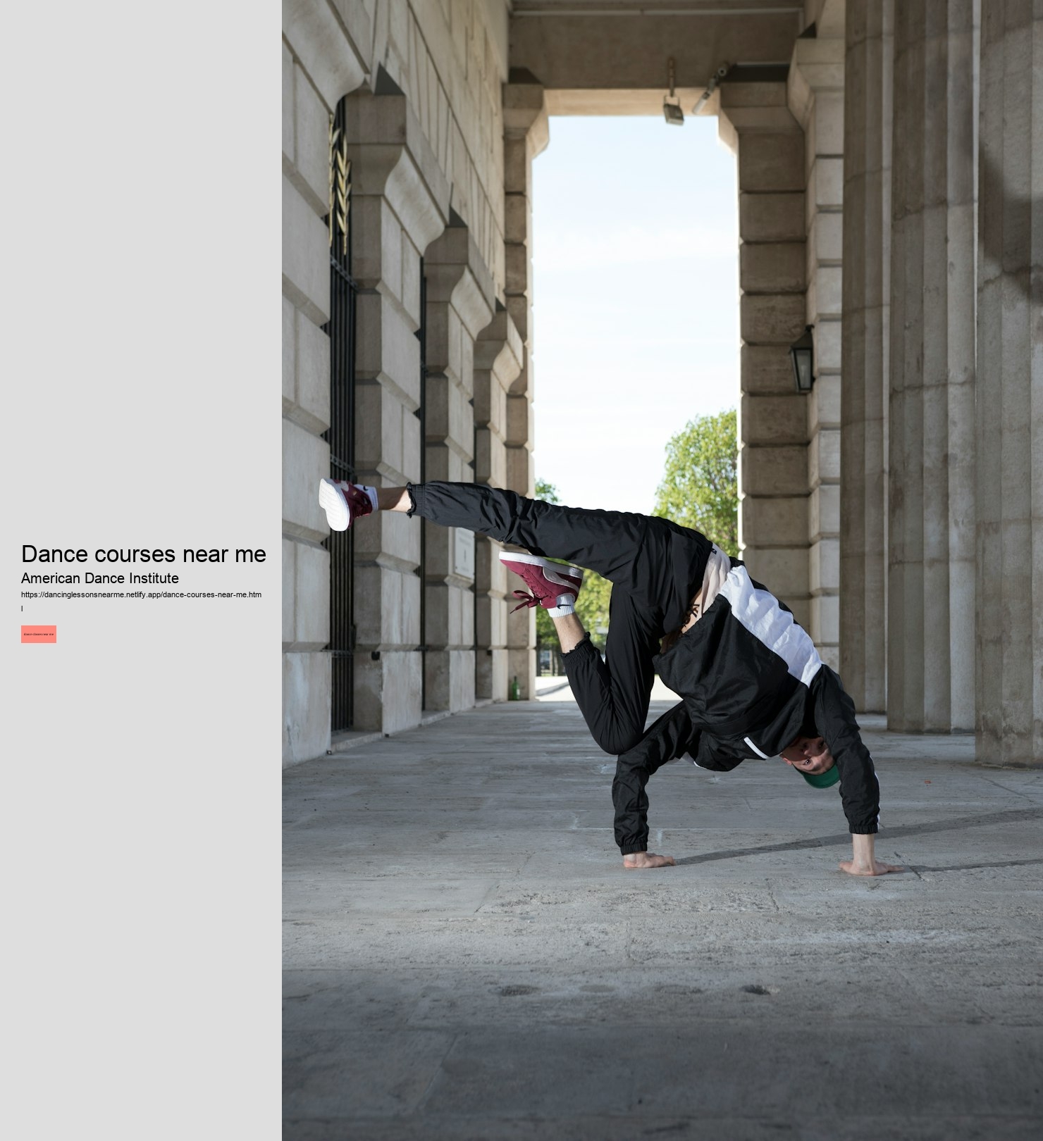 dance courses near me